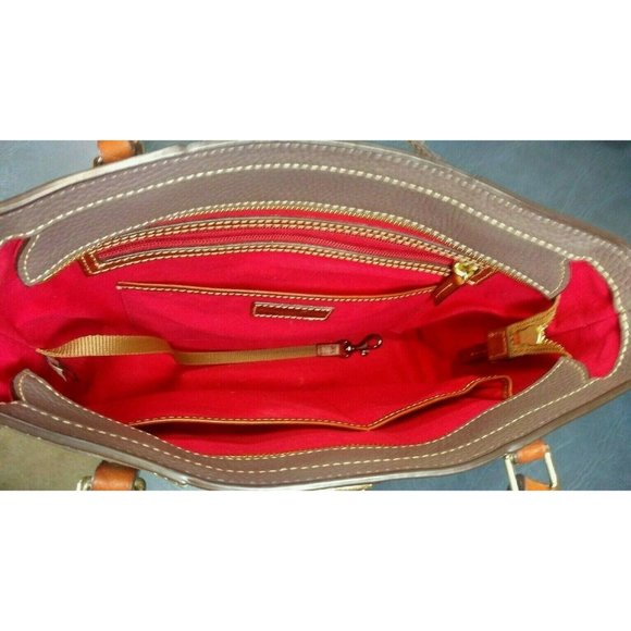 DOONEY AND BOURKE PEBBLE GRAIN LEXINGTON SHOPPER - Picture 4 of 5